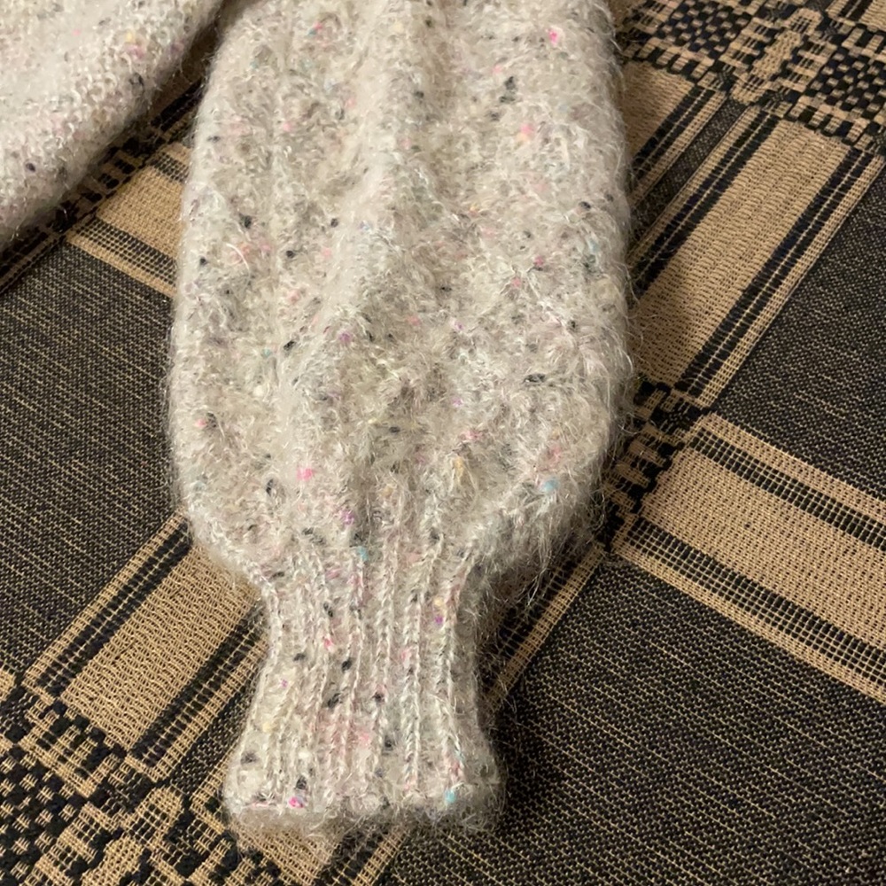 Vintage Mohair Chunky Grampa Sweater Size S. - Picture 4 of 11